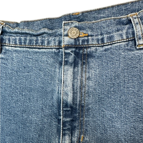 Lauren Jeans Co Ralph Lauren Women's Size 16 Light Blue Denim Straight Leg Mom - Picture 4 of 7